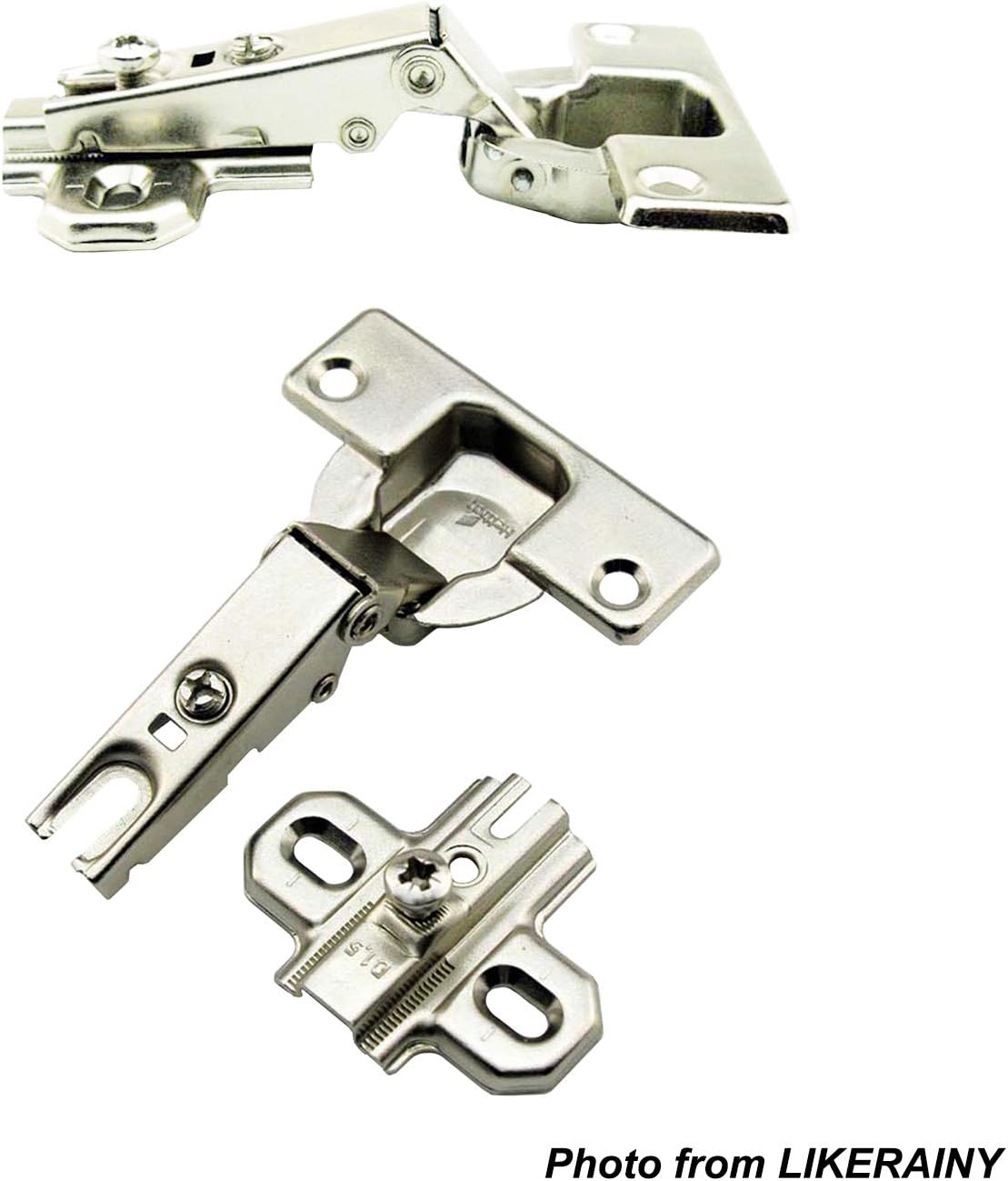 Hettich 95 Degree Standard Hinges with Slide-on Assembly Kitchen Cabinet Cupboard Wardrobe Door Hinge Germany Brand 2333 Full Overlay - Image 3