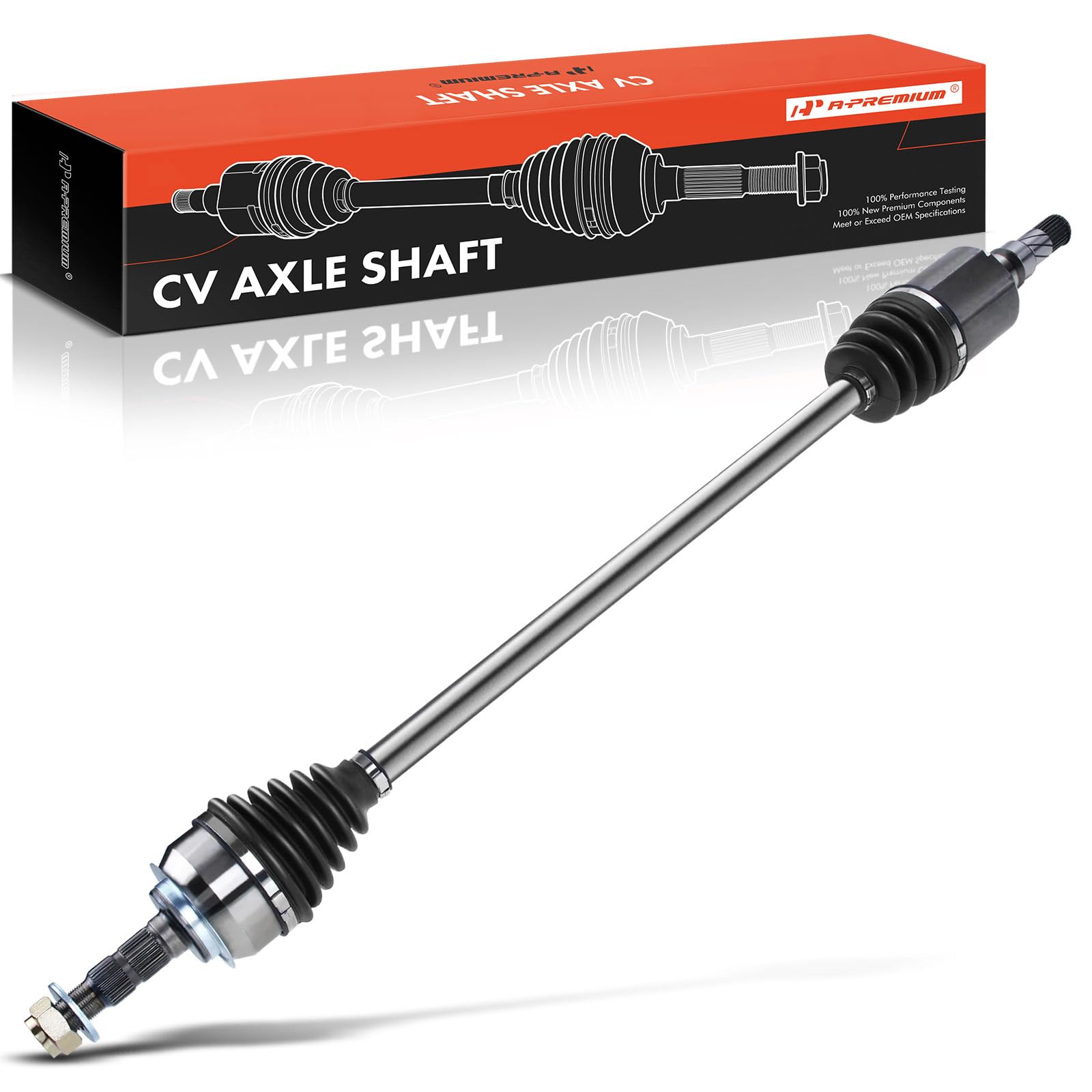 A-Premium CV Axle Shaft Assembly Compatible with Chevrolet Cruze 2011-2015, Cruze Limited 2016, L4 1.4L 1.8L, Manual Transmission, Front Right Passenger Side, Replace# 13334703, 13367770