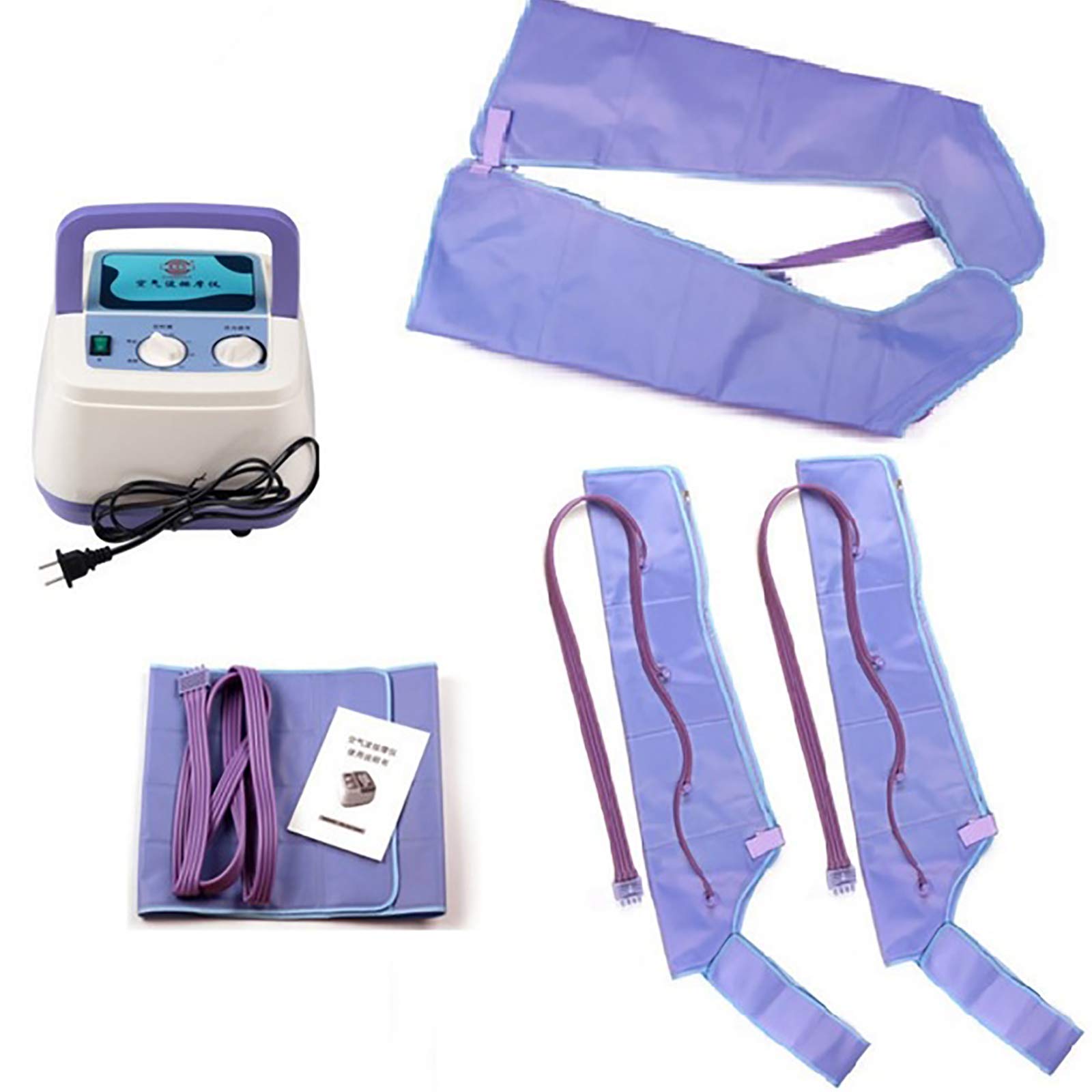 Masseur de jambes taille et bras avec technologie de compression d'air