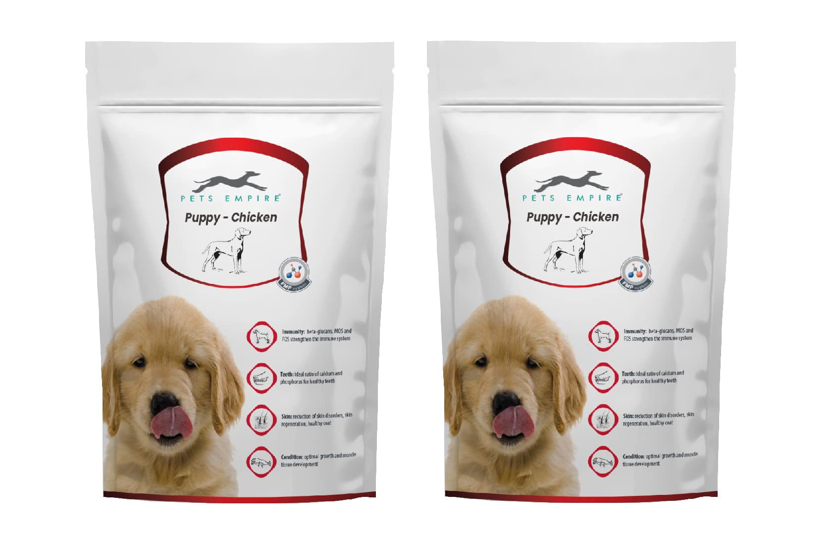 PETS EMPIRE Puppy Food Dry, Chicken Flavour Granules, Buy 1 Get 1 Free Dried Pet Junior Dogs Foods, Non-Vegeatarian Junior Meal, High Protein Pet Meals for Puppies of Small and Medium Breeds - 1.5 Kg (B0B36DQ1H5) Amazon Price History, Amazon Price Tracker