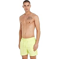 Calvin Klein Pantaloncino da Bagno Uomo Medium Drawstring Lunghezza Media