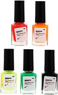 5pcs Fishing Float Paints Fluorescent Colors for Enhanced Visibility Lightweight and Easy to Use Fishing Accessories