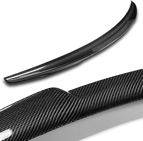 Miniatura 2 de Q1-Tech, alerón de maletero de fibra de carbono compatible con Mazda 6 2014 - 2017, alerón de labio trasero del maletero, 2015 2016