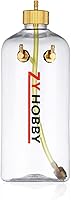 Vista 2 de Tanque de combustible de motor RC 16.9 fl oz, botella de combustible transparente ZYHOBBY RC/tanque de gas modelo de avión 5.709 x 2.520 in