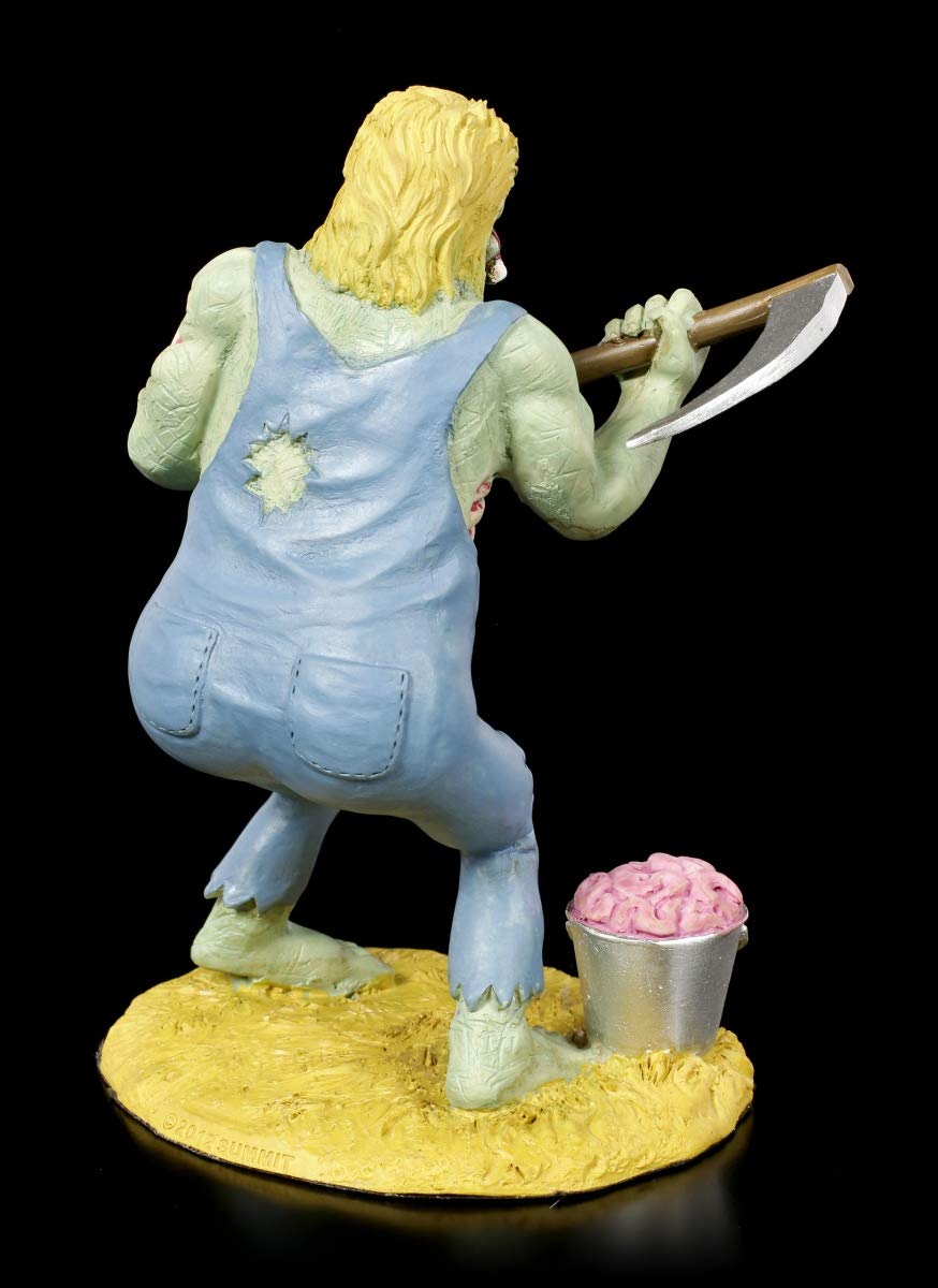 Figura de Zombi gótico, Hillbilly con Sense, fantasía, Pintada a Mano