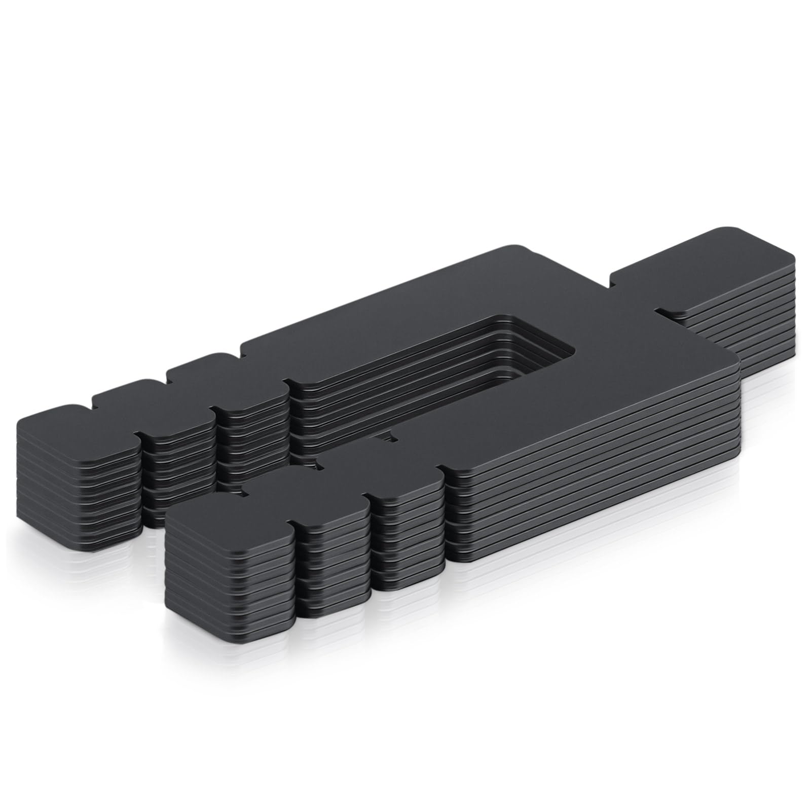 Black Shims - 10 Pcs 1/16" Stackable Shims for Doors & Windows -1