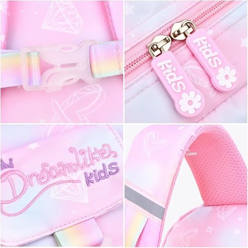 Mochila Escolar Impermeável Para Meninas Meninos Infantil Ortopédica