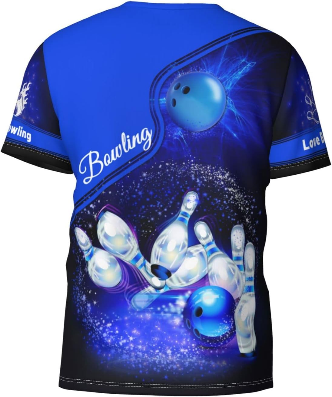 Personalized Bowling Shirts Custom Bowling Shirts for Men Women Custom Name 3D Bowling Shirts Gift for Bowling Lover