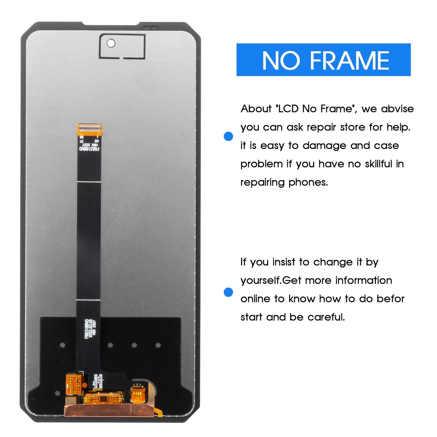 Écran LCD De Remplacement Pour Oukitel WP19 Pro - Assembly Tactile Complet Avec Outils ! - 4