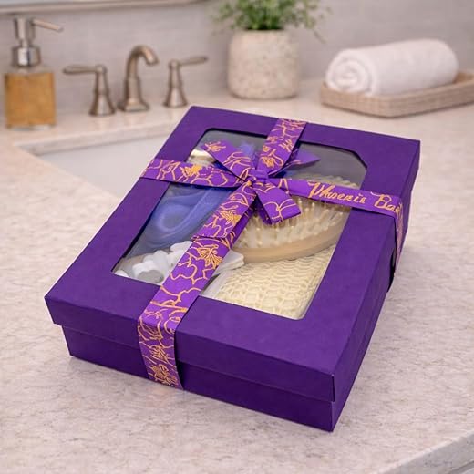 Kit Banho Completo Esfoliante Com Escova Massageadora Esponja Pedra Pomes E Separador