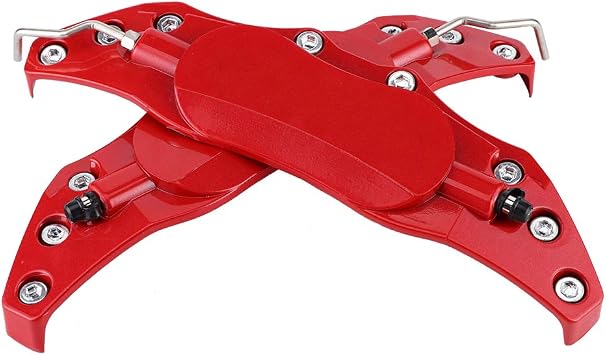 Universal Aerospace Grade Red Disc Brake Caliper Covers for 16-17 Inch Wheels M,Calipers and accessories