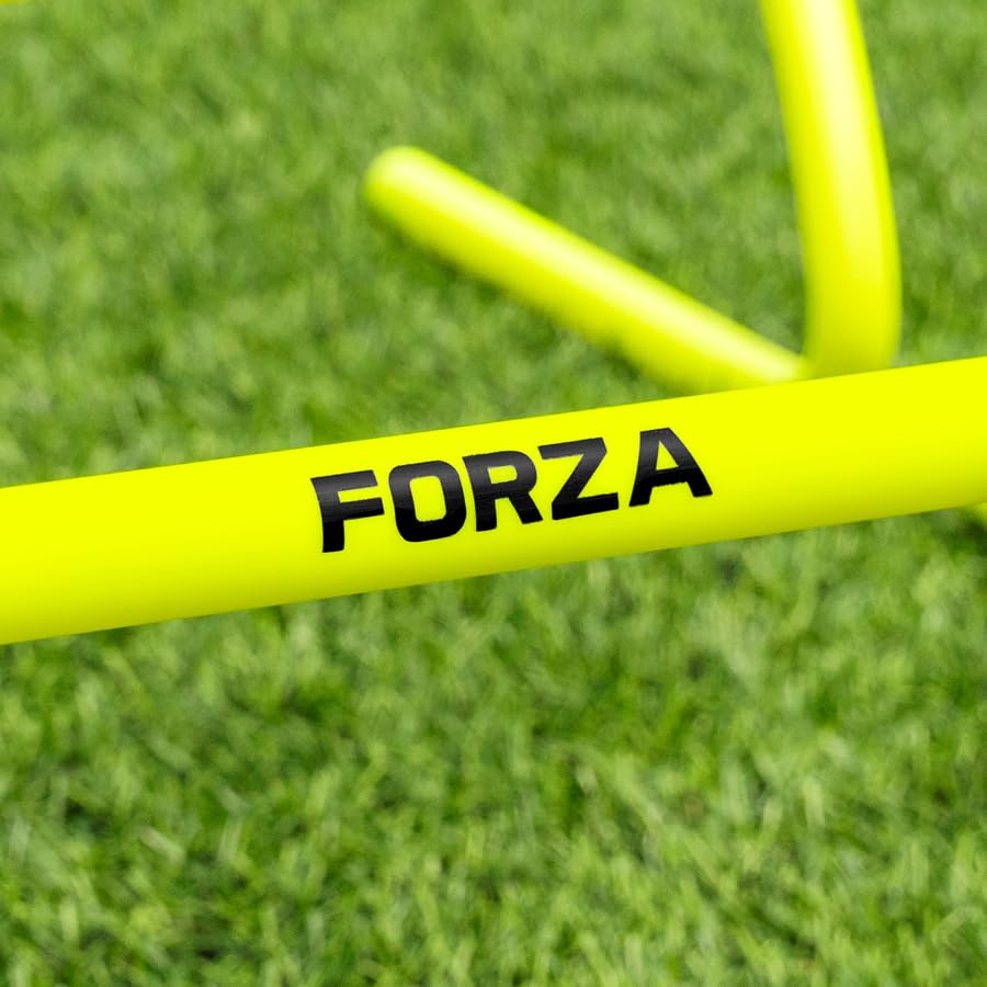 Ostacoli per allenamento ad alta velocità, set di ostacoli in plastica infrangibile, larghezza 34 pollici, disponibili in altezze da 15,2 cm, 22,9 cm e 30,5 cm, ideali per scuole, allenatori e
