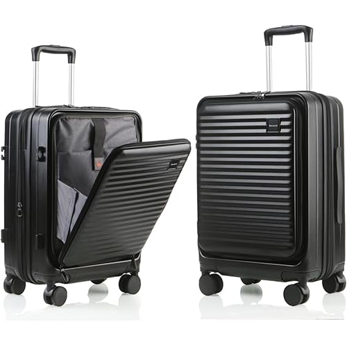 Carry On Luggage Airline Approved, 20 Inch Expandable PC Hardside Lightweight Suitcases with Spinner Wheels and TSA Lock