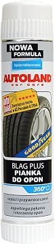 Gloss Spray Tire Foam - No Wiping Needed - 360 Degree Stray Action - Protects and Restores Deep Black Luster to Car Tires - Stops Cracking and Fading 1