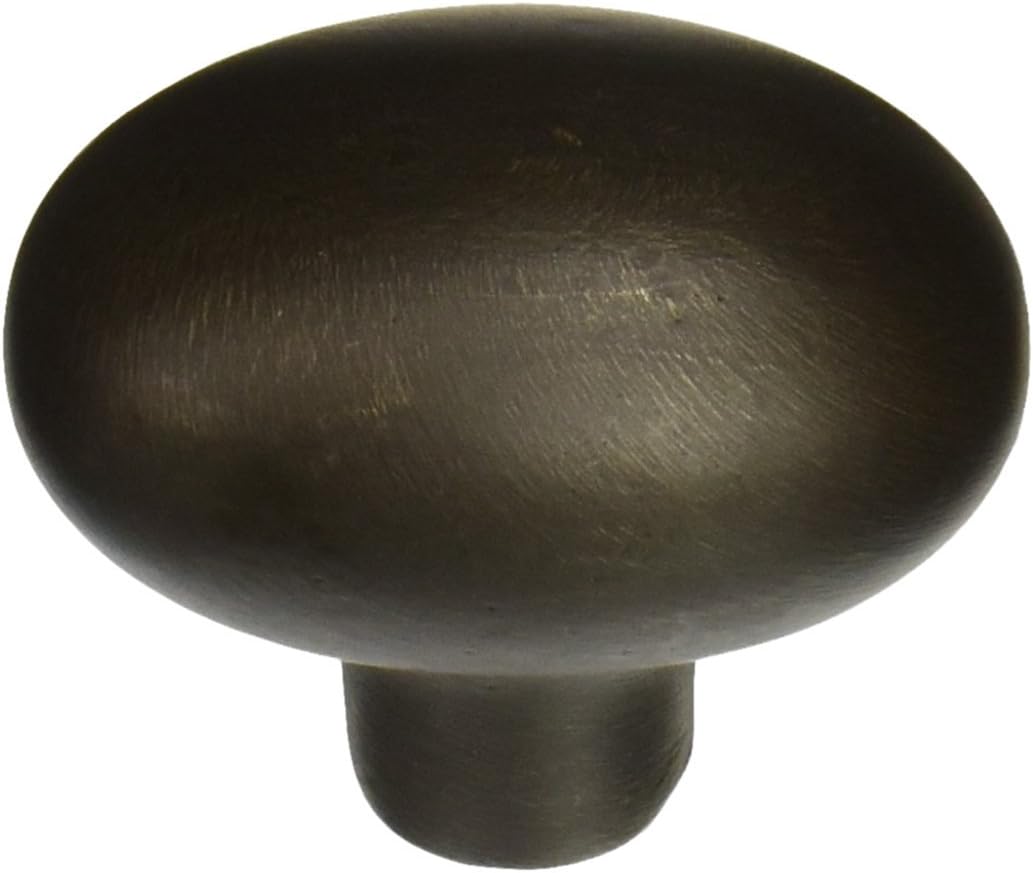 Emtek 86217MB Bronze Egg 1.75-Inch Cab Knob