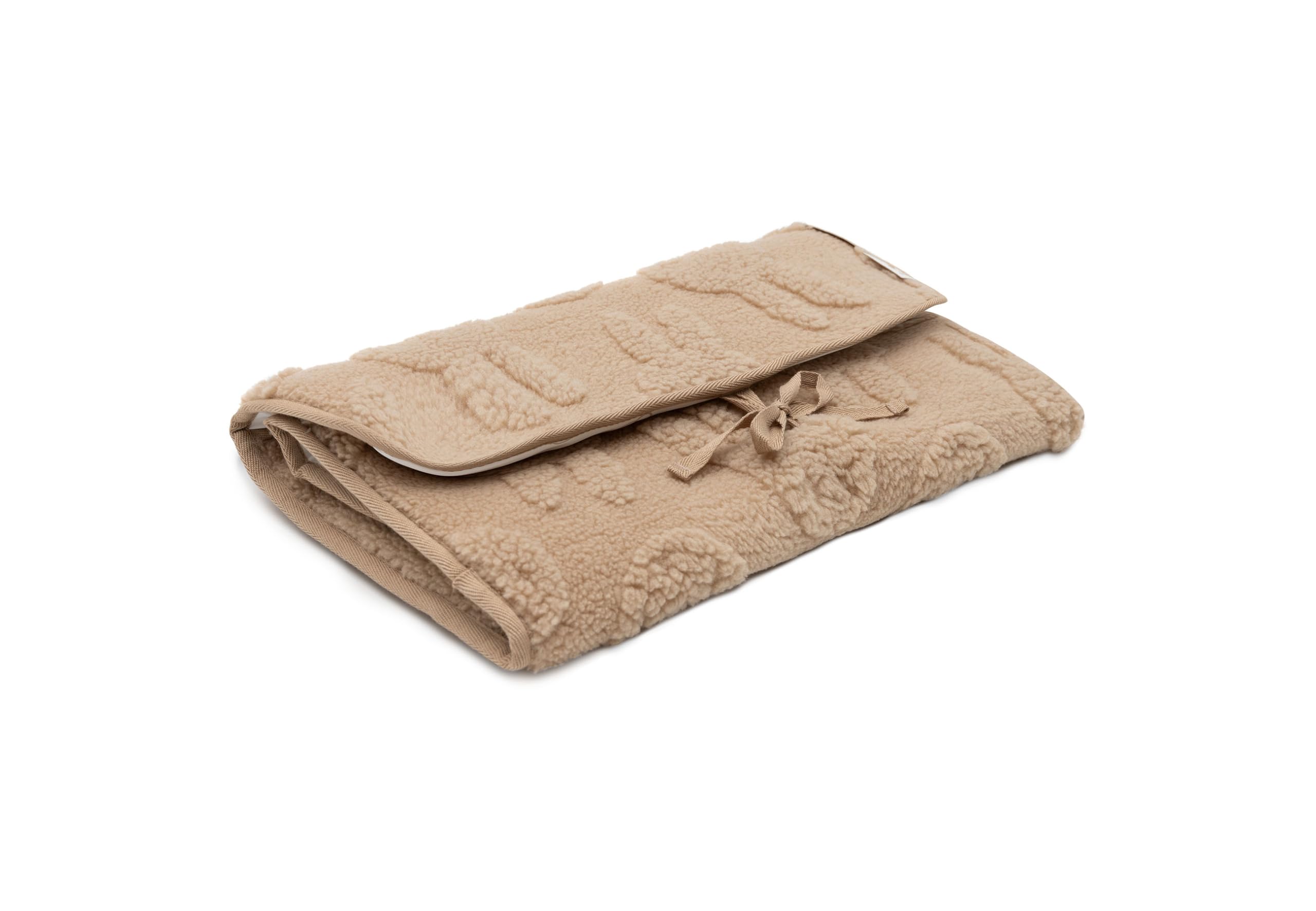 Jollein Changing Mat Miffy - Biscuit - with Pockets & Tie - Soft & Wipeable - Portable Changing Mat Ideal for On the Go - 71x50 cm - Image 4