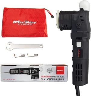 MaxShine M312 Dual Action Electric Polisher (1Year W)-550W, 6-Speed, 12mm Orbit, 5” Disc, 5/16” Thread - Car Bike Boat Pol... Price In India