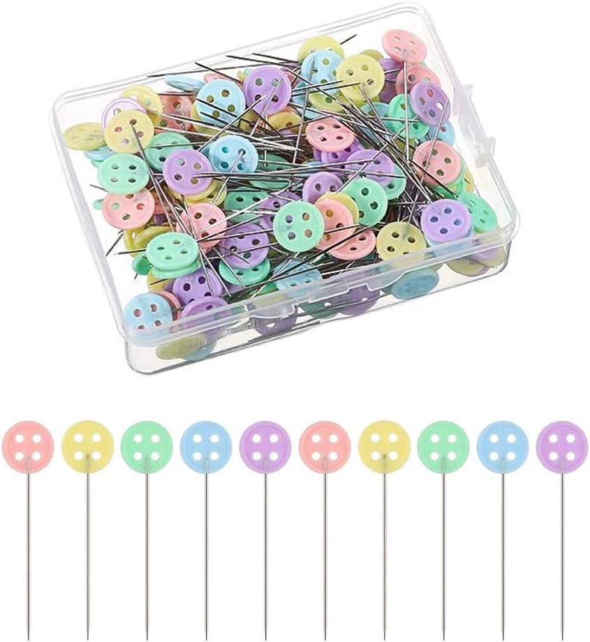 320 Spilli Da Sarta Con Testa Colorata - Perni In Acciaio Inox 38mm Per Cucito E Fai Da Te - Foto 5