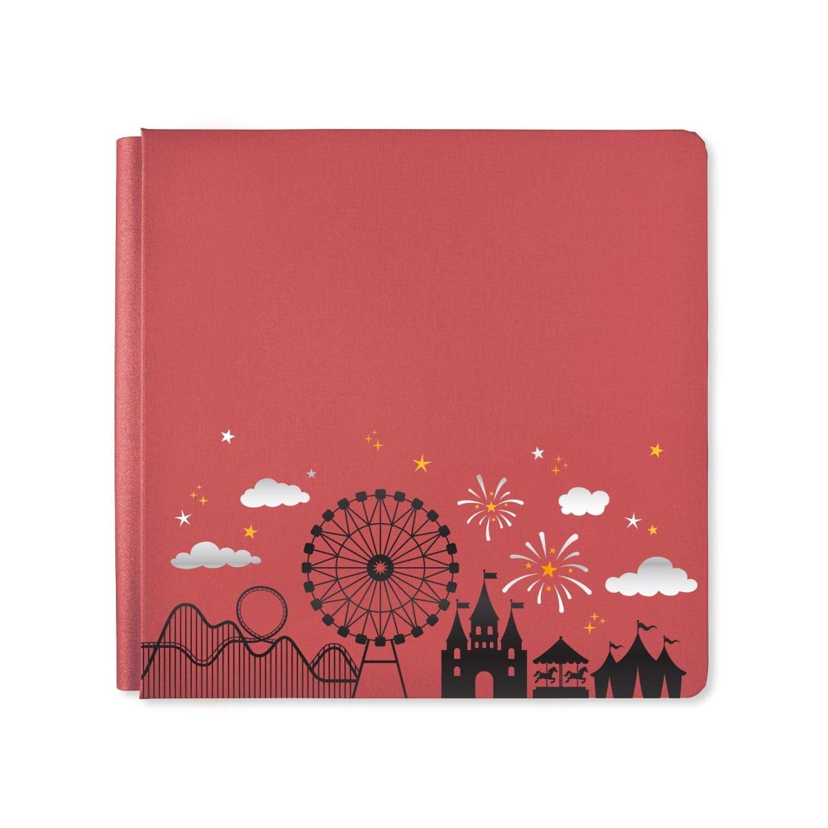 12x12 Cinnamon Sparkle Magic Await Album Cover Amusement Theme