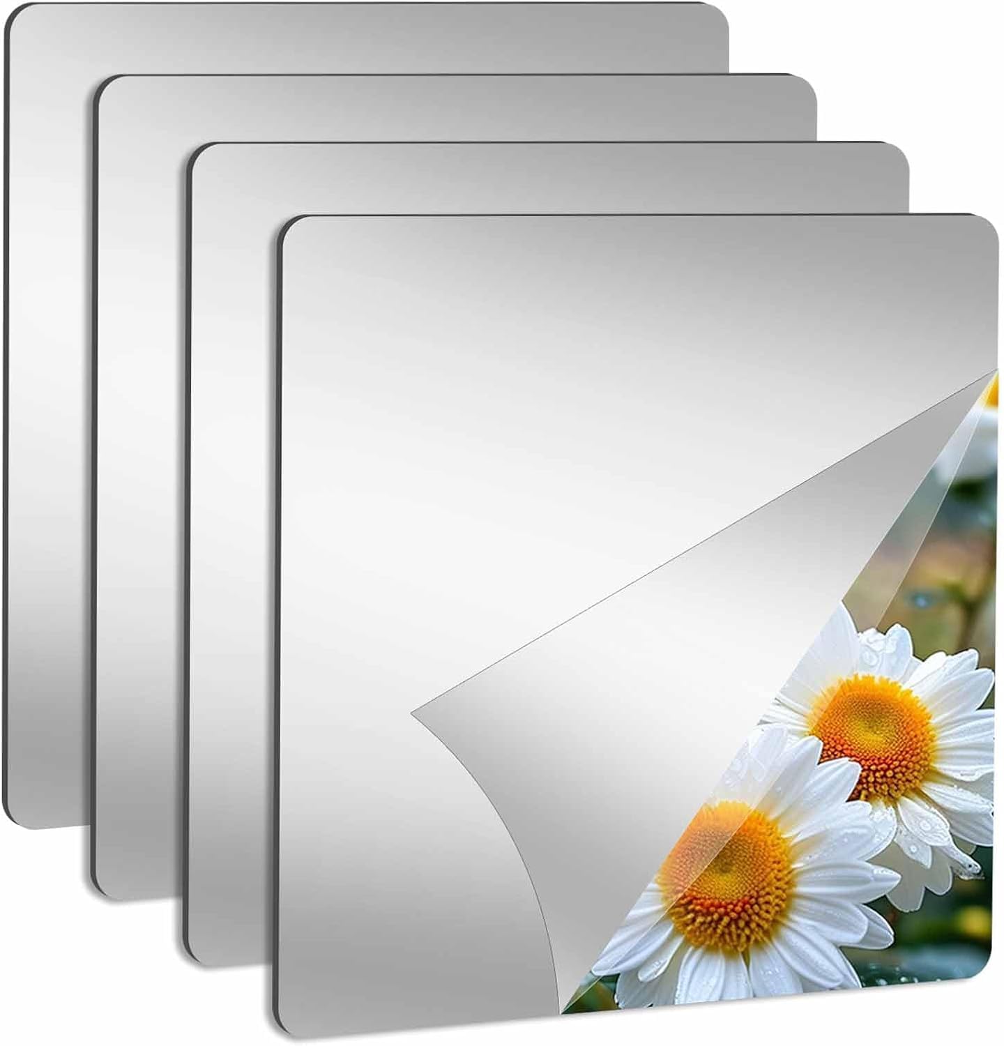 NEILL® Acrylic Mirror, Size - 12" x 12" Inch, Thickness - 2mm, Pack of 1 Pc with Self Adhesive-picture-12