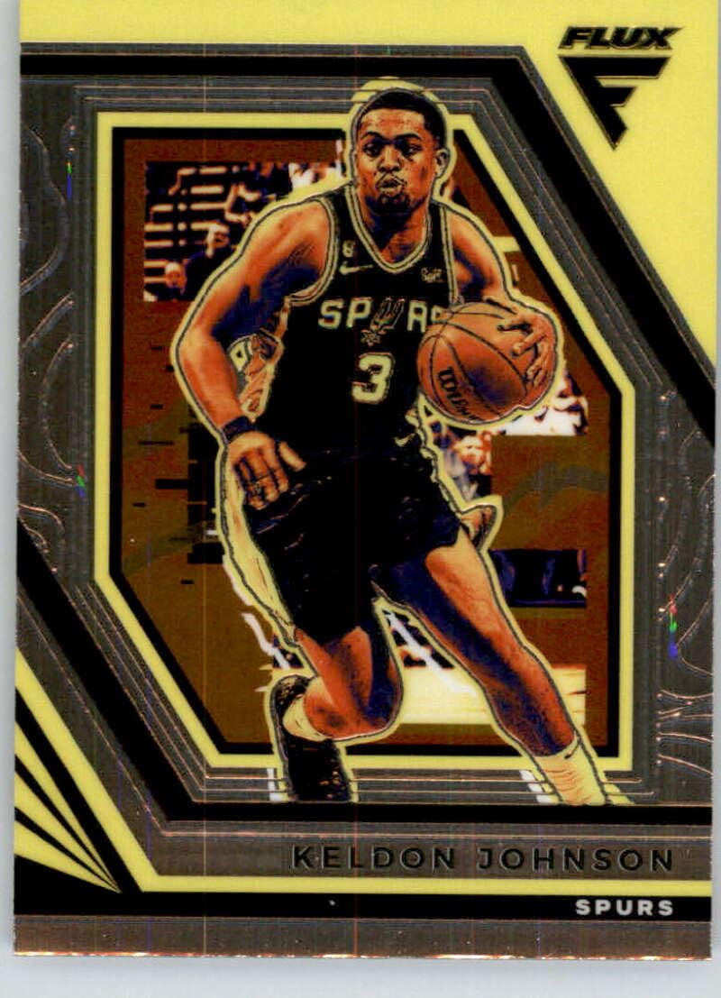 Amazon.com: 2022-23 Panini Flux #110 Keldon Johnson San Antonio