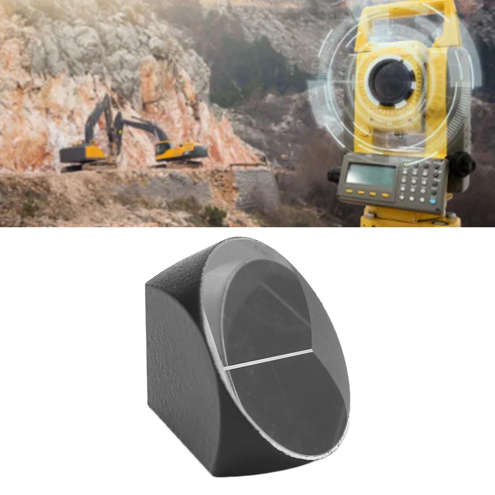 Eckprisma 12,7mm Für Total Station - Optisches Glas Vermessung