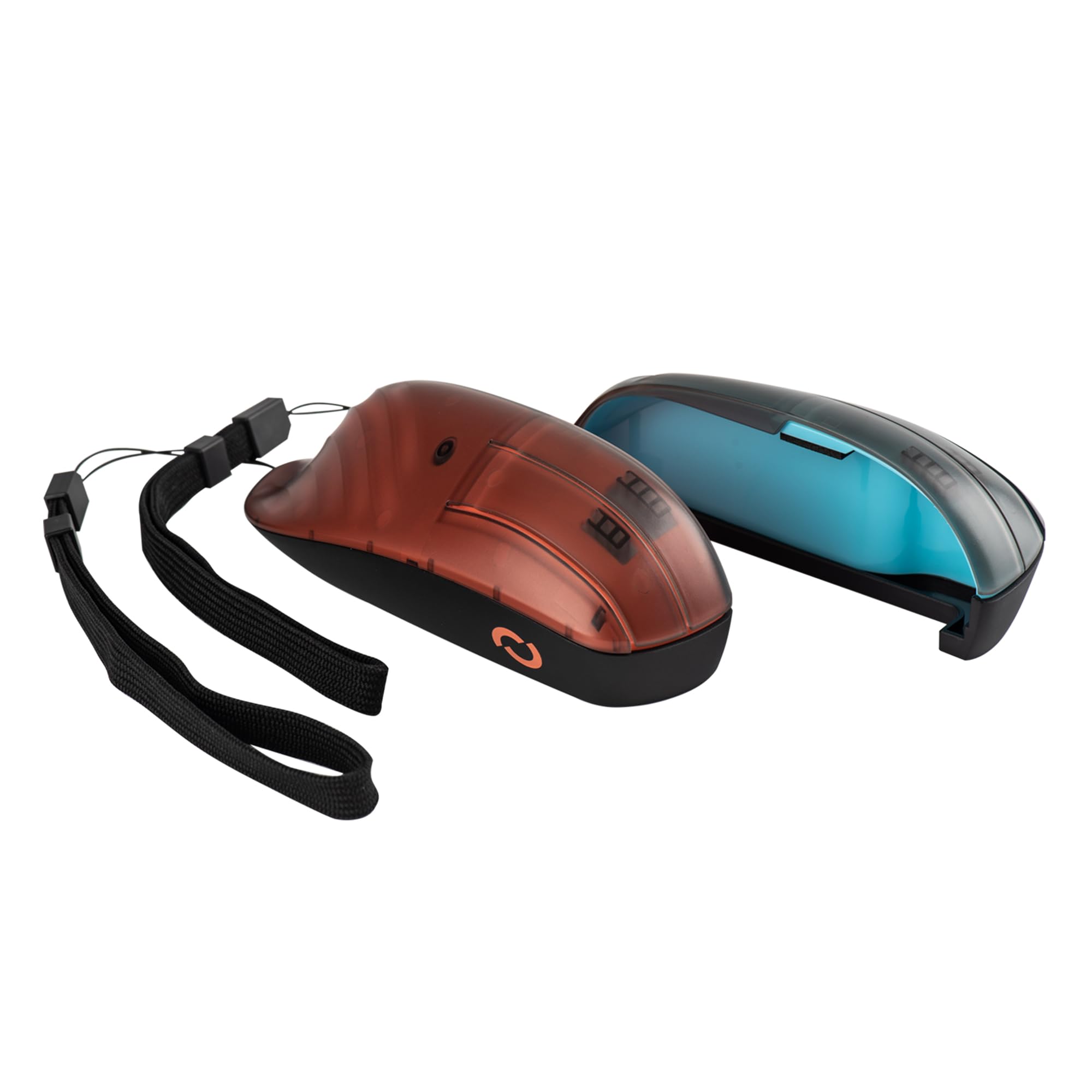 Blade – Adaptador de Ratón para Joy-con Switch 2, Set de 2, Izquierdo/Derecho, Soporte Ergonómico Mandos Nintendo Switch 2, Acceso Botones, Rojo/Azul, Mayor Precisión, Modo Ratón