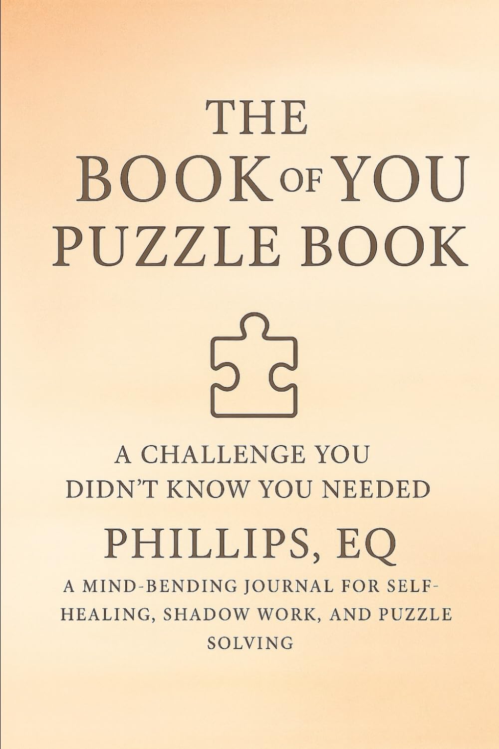 The BOOK of YOU: Puzzle Book