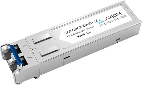 Axiom Memoria - SFP-GDCWXD-51-AX 1000Base-CWDM SFP Transceptor para MRV - SFP-GDCWXD-51 - para redes de datos, red óptica - 1 x red LC 1000Base-CWDM