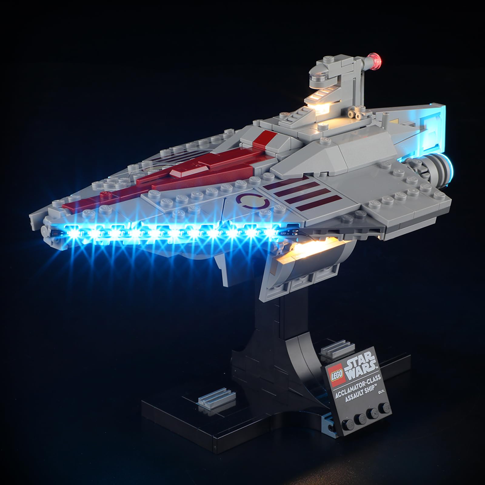 YEABRICKS LED Light for 75404 Star Wars Acclamator-Class Assault Ship Building Blocks Model (Building Set NOT Included)