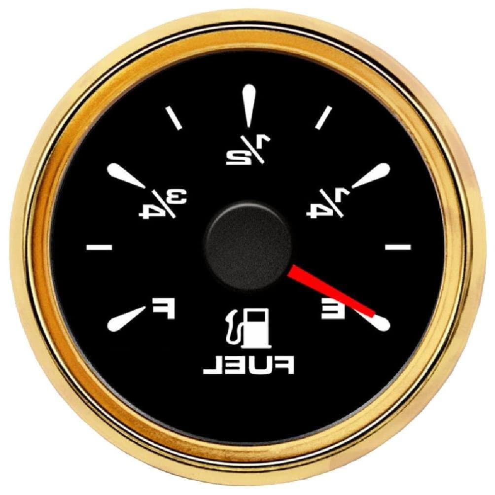 Buy Marine Fuel Gauge Boat Universal Oil Level Meter Auto Replacement