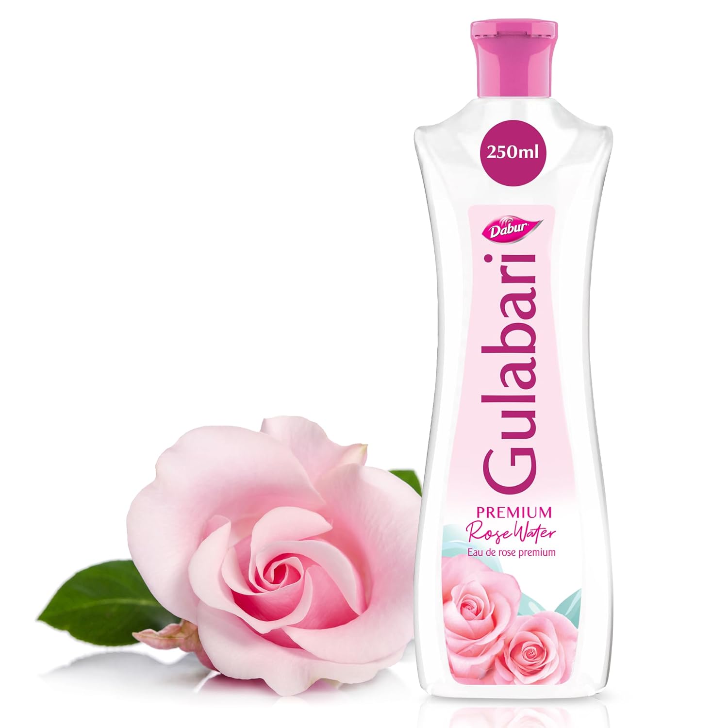 Dabur Gulabari Rose Water – Rose Water for All Skin Types – Rosewater Mist Toner – Hydrating Toner – Rose Water Face Spray – Alcohol Free Toner for Face – Cleanses, Hydrates, and Moisturizes – 250ml