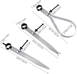 Big Horn 19053 8-Inch Caliper Set, 3-Piece
