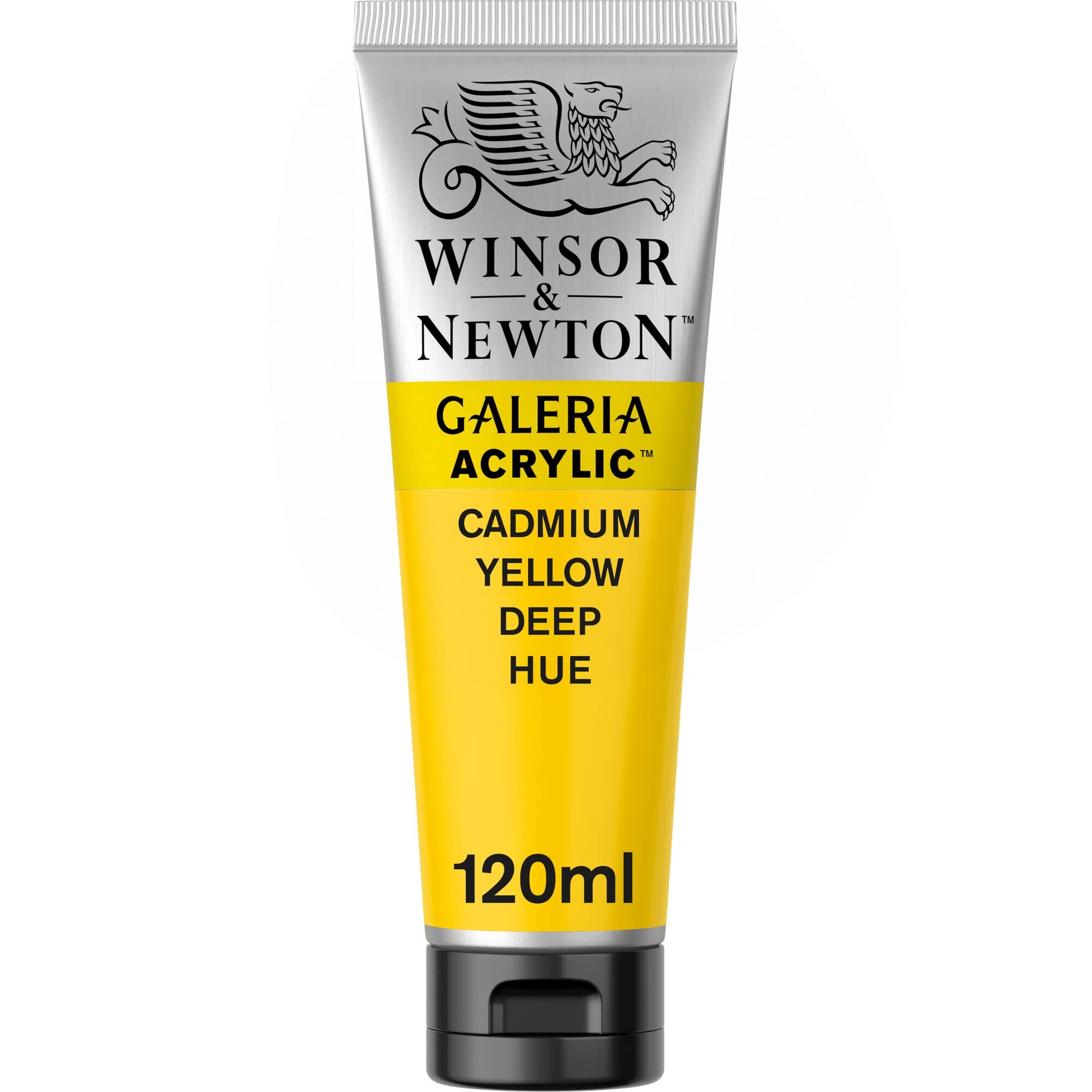 Winsor and Newton 120ml Galeria Acrylic Colour Paint - Yellow Deep Hue