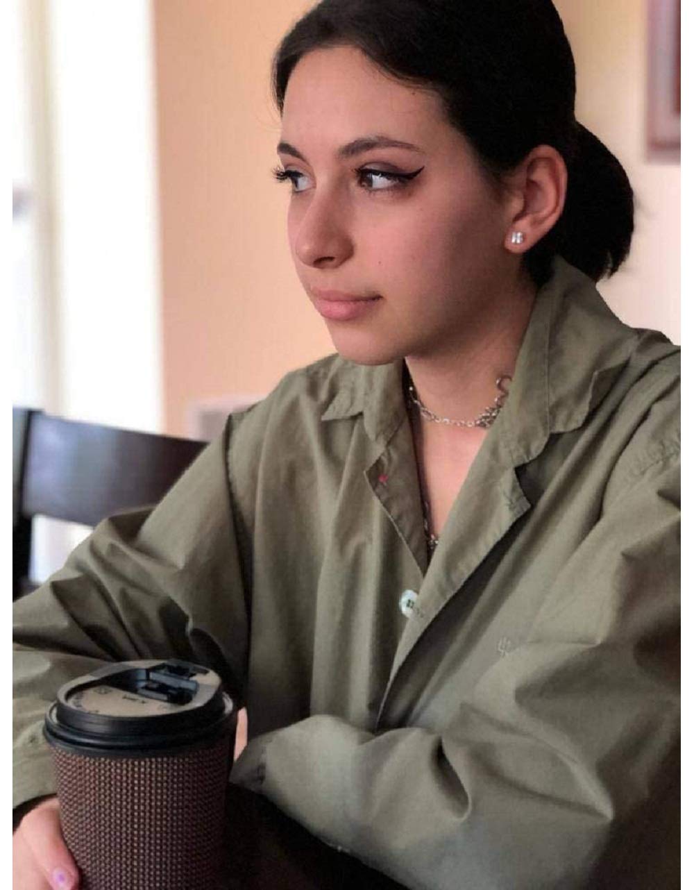 Buy CHAYA Drinking glass—50 disposable coffee cup insulation spiral