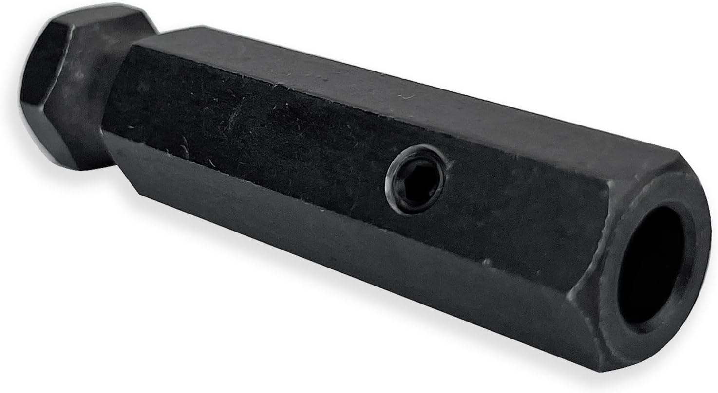 1/4" Quick Release 4.5 and 6 mm Carbide Cutter Adapter for Slow Speed Tire Repair Air Buffers.