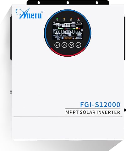 12KW Solar Hybrid Inverter 48V DC to 230V AC All-in-One Pure Sine Wave with MPPT