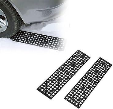 Recovery Boards Traction Truck Mat 2 Pcs Foldable Tire Truck Vehicle Tire Grip Recovery Escape Device Ice Snow Sand Off Road Car Accessories
