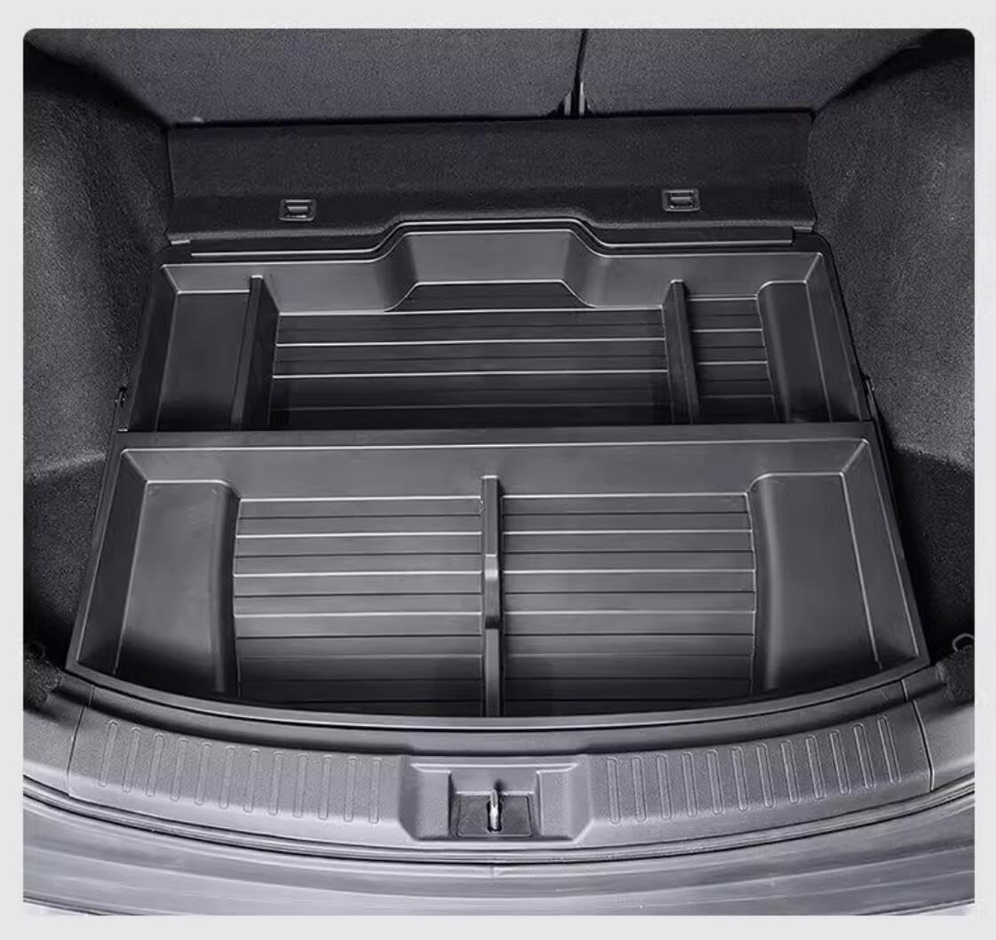 Trunk Organizer Tray for 2023-2026 Honda CR-V, Waterproof Insert Cargo Rear Hatch Hidden Storage Box fits Honda CRV EX EX-L LX Accessories 2023 2024 2025