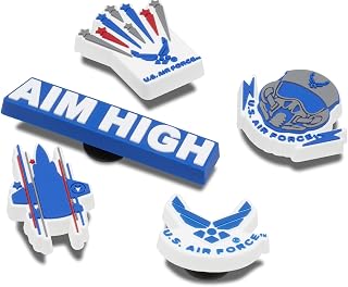 Unisex-Adult Jibbitz US Military Shoe Charms