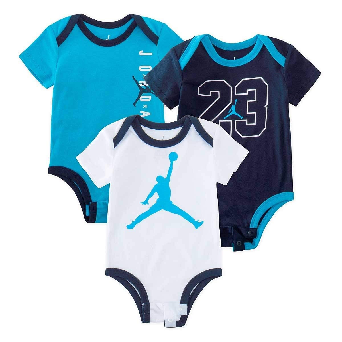 Nike - Pack de 3 bodies para bebé - - 3 meses