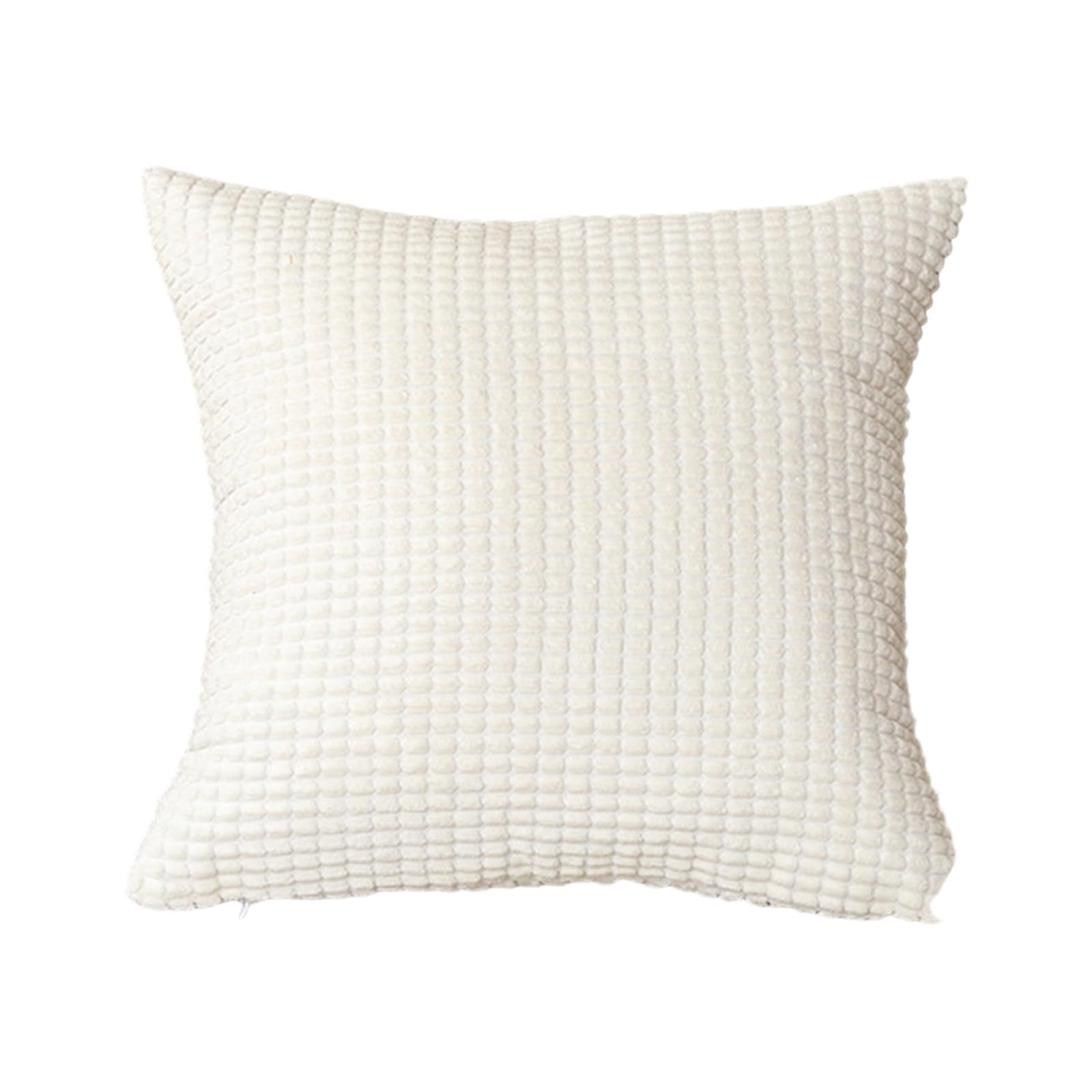 Tsophreniq Throw Pillow Slip, Soft Corn Grains Sofa Throw Pillow Covers Brightens Room Decoration for Everyone Corduroy Covers