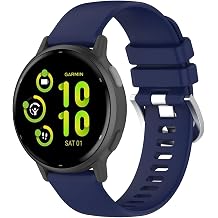Fit for Garmin Approach S50 Watch Bands, 20mm Durable Quick Release Silicone Replacement Band Straps Wristbands Bracelet Fit for Garmin Approach S50 Smart Watch Blue