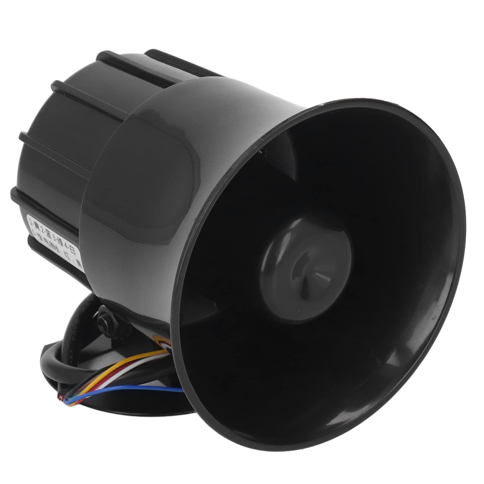 Tromba a sirena in plastica ABS, allarme elettrico con cavo, clacson per piscina, centro commerciale, sicurezza scolastica, 10-28 V