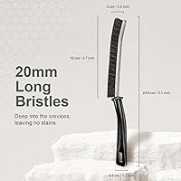 Vista 6 de Cepillo de limpieza de grietas de cerdas duras, cepillo de limpieza de grietas de cerdas duras, cepillo de limpieza de huecos, nuevo cepillo