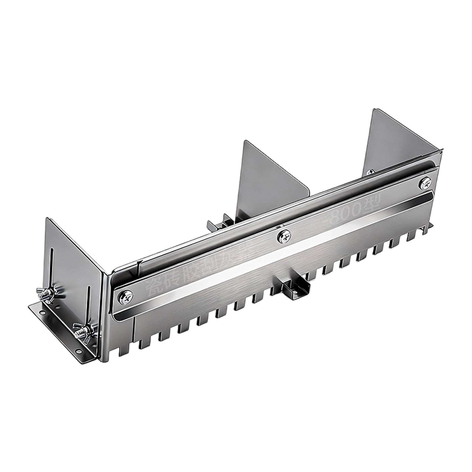 Apglsxy 800 Type B Tiles Adhesive Scrapers Stainless Steel Notched Trowel Featurings 12Mm Square Notch Edges In Tiling Projects Tiles Trowel