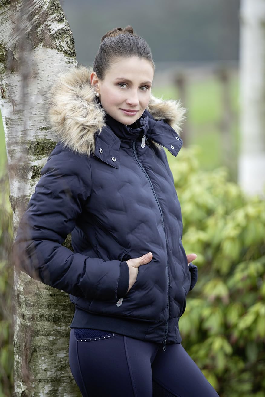 HKM Damen Laserquilt Style Reitjacke (1er Pack)