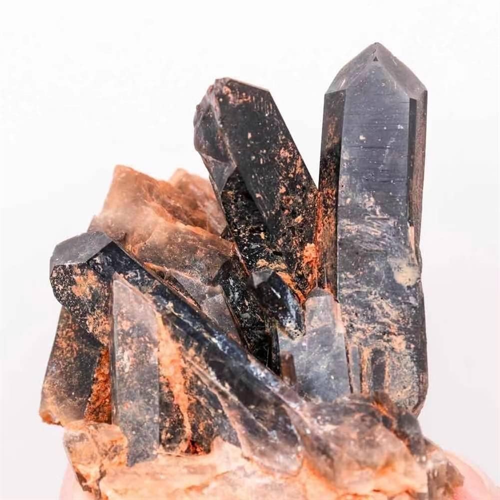 天然水晶の原石 1pc 300g-1000g ナチュラルブラッククォーツクラスター