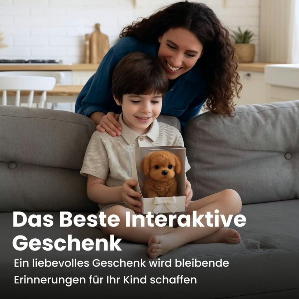 MAVURA Wuffy™ Robot Puppy -Realistischer Ki Roboter Hundewelpe Plüschhund das Original!