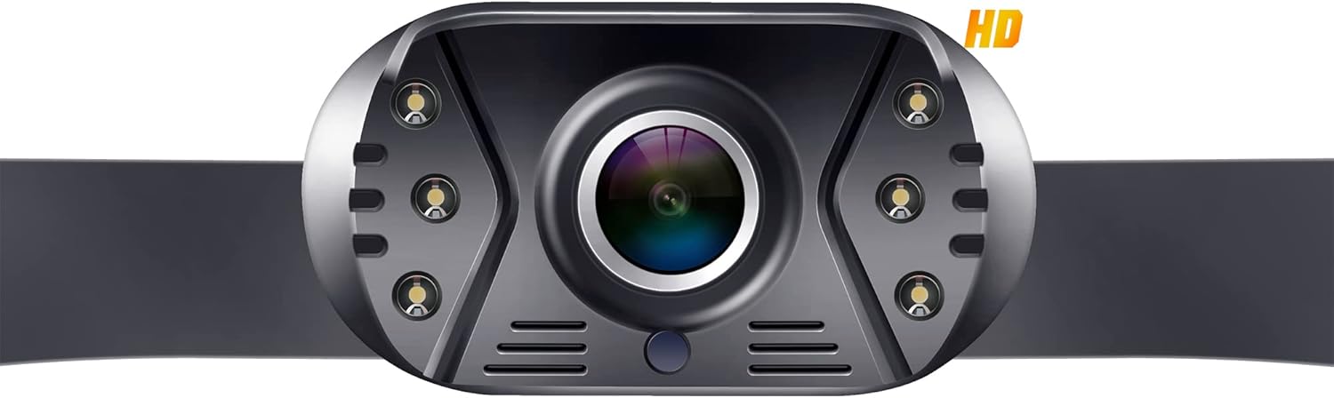 Backup Camera for Car HD Camera Hidden Bracket 6 Auto LED Lights Super  Night Vision Hitch Rear View Camera Front View Camera IP69K Waterproof 149˚  ...